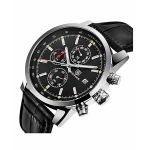 Benyar Chronograph Date Edition Men's Watch Black (BY-1171)