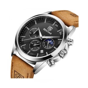 Benyar Chronograph Exclusive Men's Watch Brown (BY-1287)