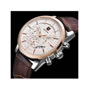 Benyar Exclusive Chronograph Edition Men's Watch Dark Brown (BY-805)