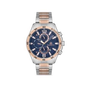 Bigotti Milano Stainless Steel Men's Watch Two Tone (BG.1.10126-3)