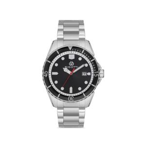 Bigotti Milano Stainless Steel Men's Watch Silver (BG.1.10162-1)