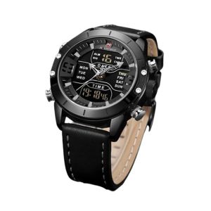 NaviForce Dual Time Edition Men's Watch Black (NF-9153-8)