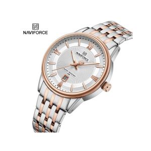 Naviforce Exclusive Date Edition Watch For Men Two Tone (NF-8040G-2)