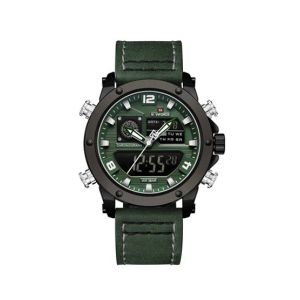Naviforce Dual Master Watch For Men Green (Nf-9236-2)