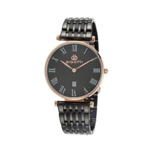 Bigotti Analog Stainless Steel Men’s Watch Black (BG.1.10032-2)