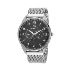 Bigotti Analog Stainless Steel Men's Watch Silver (BG.1.10020-2)