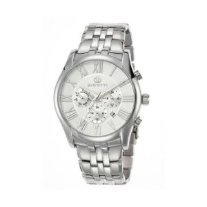 Bigotti Analog Stainless Steel Men's Watch Silver (BG.1.10045-1)