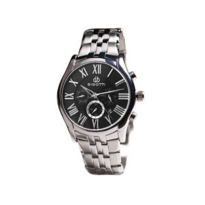 Bigotti Analog Stainless Steel Men's Watch Silver (BG.1.10045-2)