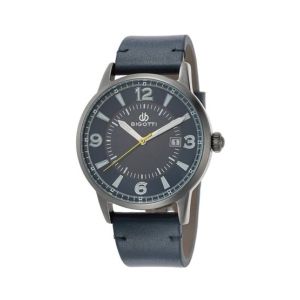 Bigotti Milano Leather Men's Watch Black (BG.1.10085-5)