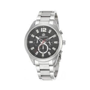 Bigotti Milano Stainless Steel Men's Watch Silver (BG.1.10088-2)