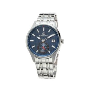 Bigotti Stainless Steel Men's Watch Silver (BG.1.10016-3)