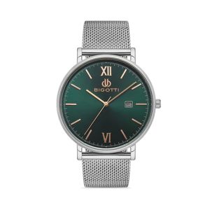 Bigotti Stainless Steel Men's Watch Silver (BG.1.10300-5)