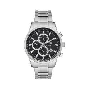 Bigotti Stainless Steel Men's Watch Silver (BG.1.10307-2)