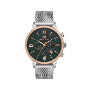 Bigotti Stainless Steel Men's Watch Silver (BG.1.10313-4)