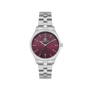 Bigotti Stainless Steel Women's Watch Silver (BG.1.10316-3)