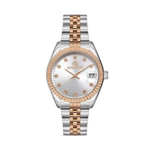 Bigotti Stainless Steel Women's Watch Two Tone (BG.1.10293-3)