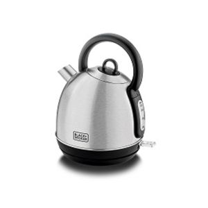 Black & Decker Dome Kettle 1.7 Ltr Silver (DK40)