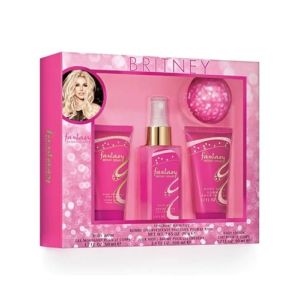 Britney Spears Fantasy Women Bath Set - 4 Pc