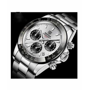 Benyar Exclusive Chronograph Watch for Men Silver (BY-1175)