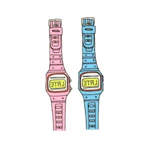 G-Mart Wrist Watch Temporary Tattoo Stickers