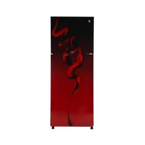 PEL InverterOn Glass Door Freezer-On-Top Refrigerator 13 Cu Ft Maroon Blaze (PRINVO-21850)
