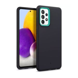 Caseology NanoPop Dual Liquid Silicone Case For Galaxy A72 Prune Charcoal (ACS02778)