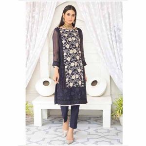 Glittire Charisma Cyanic Bloom Volume 1 Unstitched 1 Piece