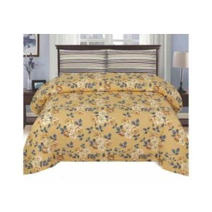 Chenab Collection Double Size Bed Sheet (786-441)