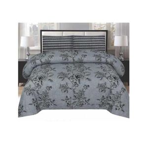 Chenab Collection Double Size Bed Sheet (786-444)