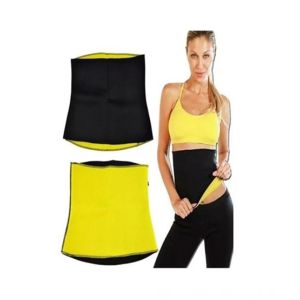 Chishti Hot Shapers Waist Slimming Belt Black