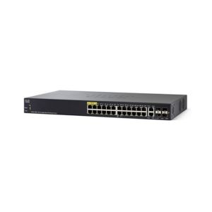 Cisco 28-Port Gigabit PoE Managed Switch (SG350-28P)
