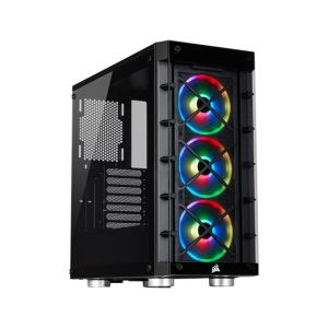 Corsair iCUE 465X ATX RGB Mid-Tower Computer Case Black (CC-9011188-WW)
