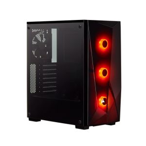 Corsair Carbide Spec Delta RGB ATX Mid Tower Gaming PC Case Black (CC-9011166-WW)