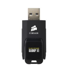Corsair Flash Voyager Slider X1 128GB USB 3.0 Flash Drive (CMFSL3X1-128GB)