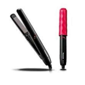 Panasonic 2-In-1 Straight & Curl Straightener (EH-HV10)
