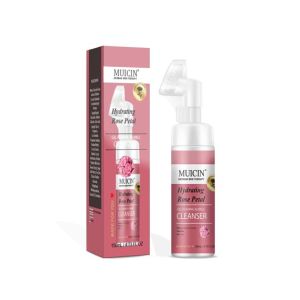 Muicin Rose Petal Gel Foaming Bubble Cleanser - 150ml
