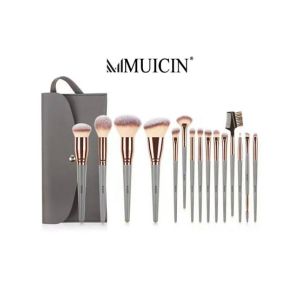 Muicin Black & Silver Makeup Brush Collection - 13 Pc Set