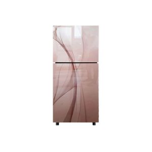 Orient Crystal 500 Freezer-on-Top Refrigerator 16 Cu Ft Glaze Golden