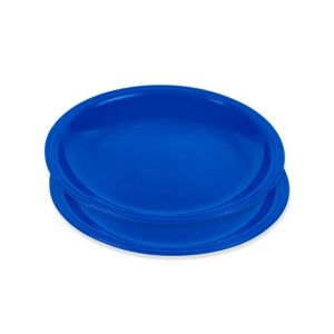 Appollo Saga Plate Large (Pack Of 2) -Blue