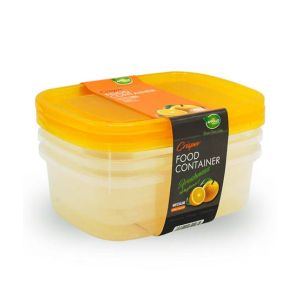 Appollo Crisper Food Container Medium-Orange