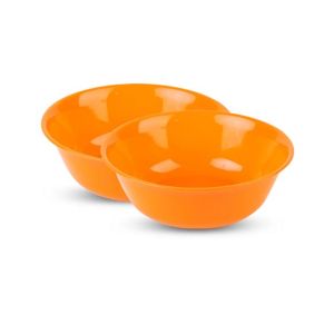 Appollo Saga Bowl Small (Pack Of 2)-Orange