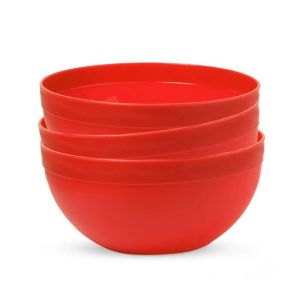 Appollo Premio Bowl Extra Large (Pack Of 3)-Red