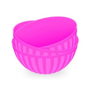 Appollo Premio Bowl Medium (Pack Of 3)-Pink