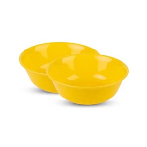 Appollo Saga Bowl Medium (Pack Of 2)-Yellow