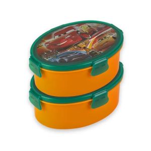 Appollo Oval Lunch Box (Pack Of 2)-Orange