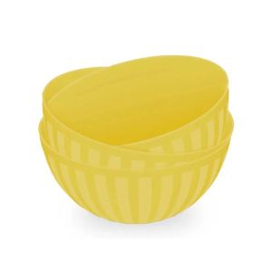 Appollo Premio Bowl Small (Pack Of 3)-Yellow