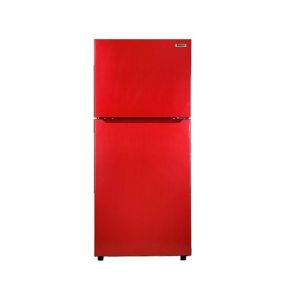 Orient Grand 335 Glass Door Inverter Freezer-on-Top Refrigerator 12 Cu Ft Red