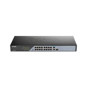 D-Link 18-Port 10/100 Mbps + 2 Port Unmanaged Surveillance Switch (DSS-100E-18P)