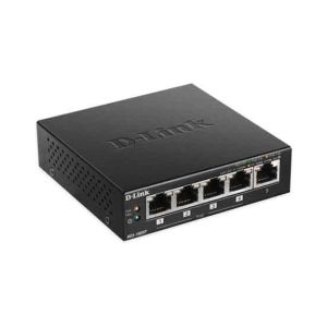 D-Link 5-Port Metal Desktop Switch With PoE (DGS-1005P)