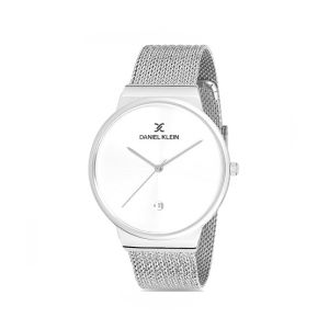 Daniel Klein Three Hands Men's Watch Silver (DK12223-1)